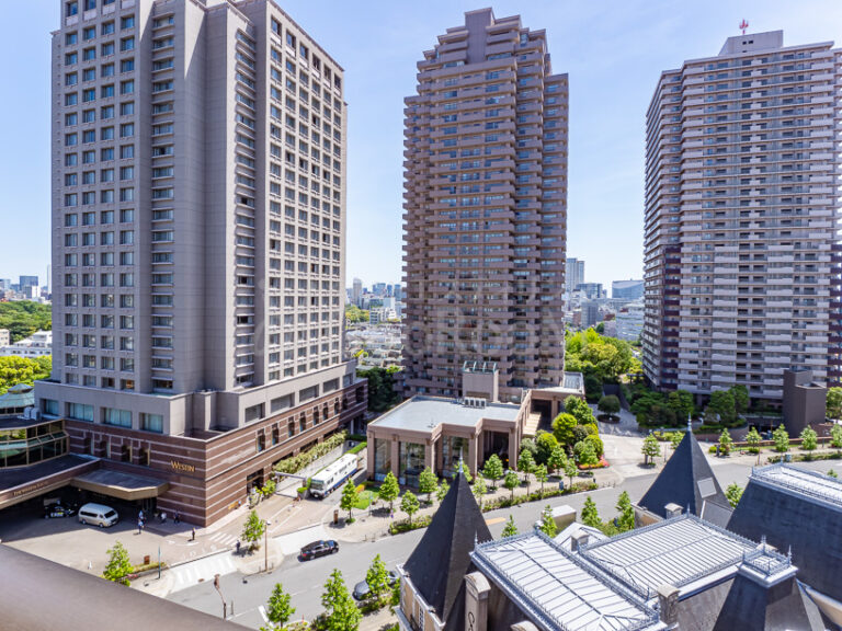 恵比寿ガーデンテラス弐番館　西向きの景色